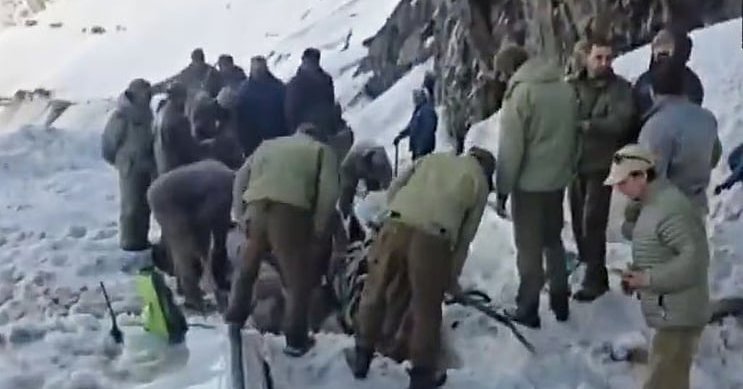 Snow clearance and rescue operations are underway