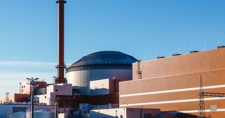 Finland's newest reactor - the unit 3 EPR at Olkiluoto (Image: TVO)