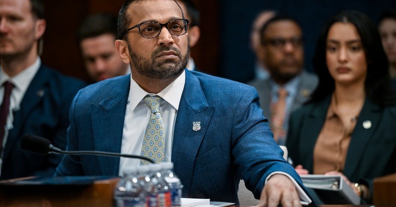 Hacked emails and photos stolen from an old email account of Kash Patel, the director of the F.B.I., surfaced on the internet on Friday.