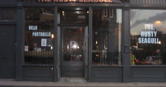 Photograph of The Rusty Seagull in Edinburgh.