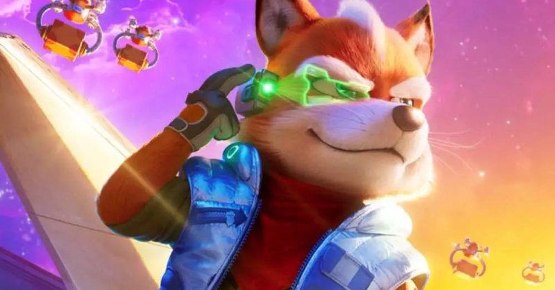 Fox McCloud super mario