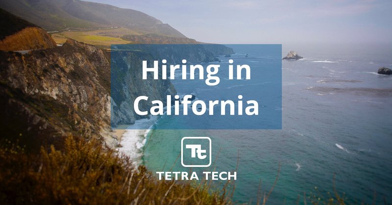 Open jobs at Tetra Tech