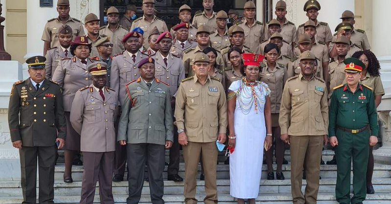 A R28 million military deployment will send 20 officers to Cuba next year.