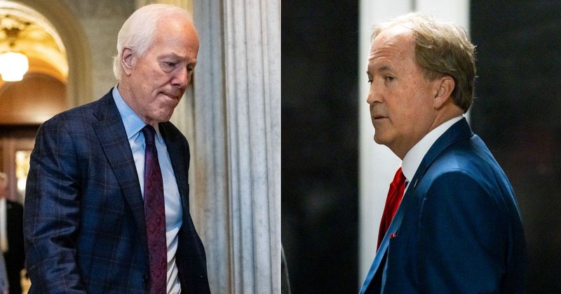 This is John Cornyn and Ken Paxton