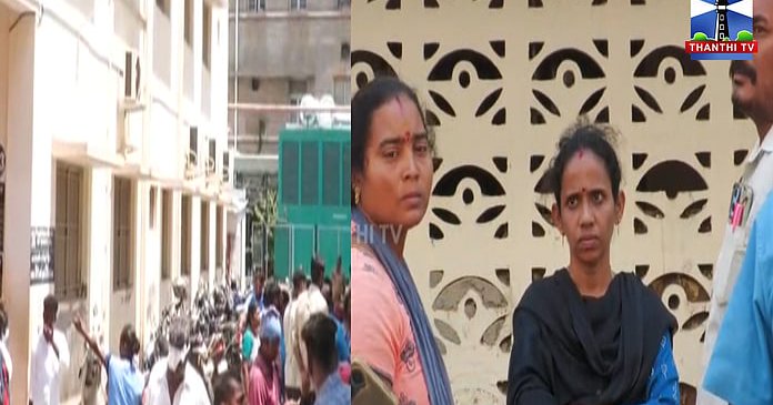 போலீசார் மிரட்டல்? - காவல் நிலையத்தில் தீக்குளித்த முதியவர்