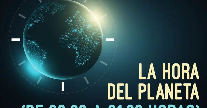 Cartel de la Hora del Planeta