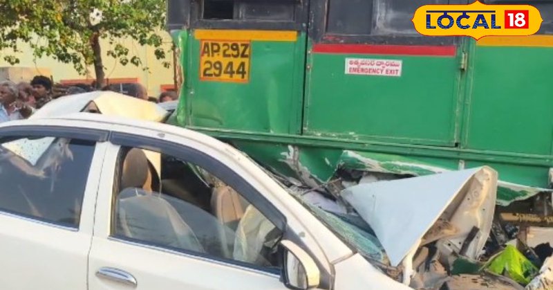 Road Accident: తిరుమల యాత్రలో తీరని విషాదం.. ఆర్టీసీ బస్సును ఢీకొన్న కారు.. ఒకే కుటుంబంలో ముగ్గురు మృతి!