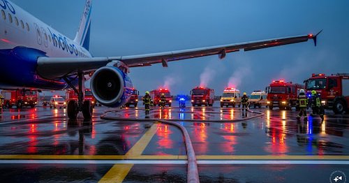 IndiGo Flight Emergency Landing: Delhi Airport पर इंडिगो फ्लाइट की इमरजेंसी लैंडिंग, इंजन फेल होने की आशंका - CNBC Awaaz