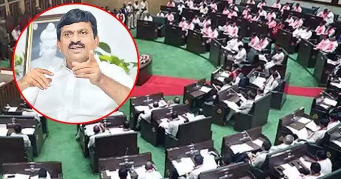 టార్గెట్ మంత్రి పొంగులేటి.. తెలంగాణ అసెంబ్లీలో గందరగోళం