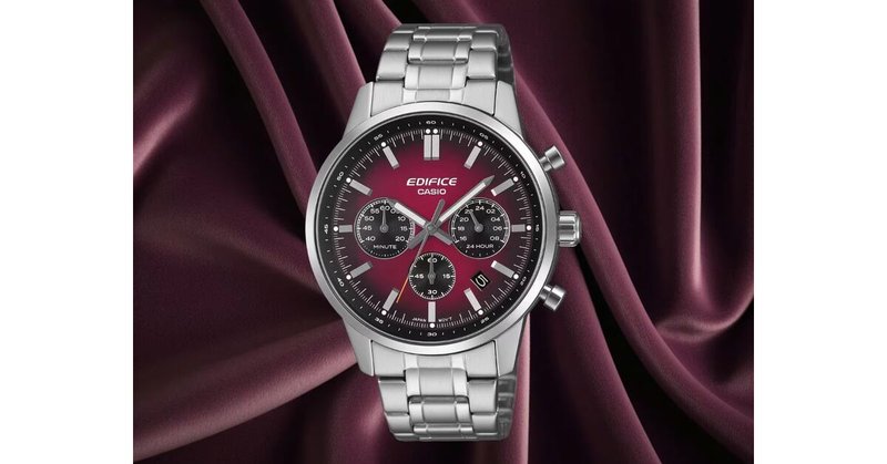 Casio выпустила новые часы Edifice EFR-575 в Европе — три модели с автоспортивным дизайном