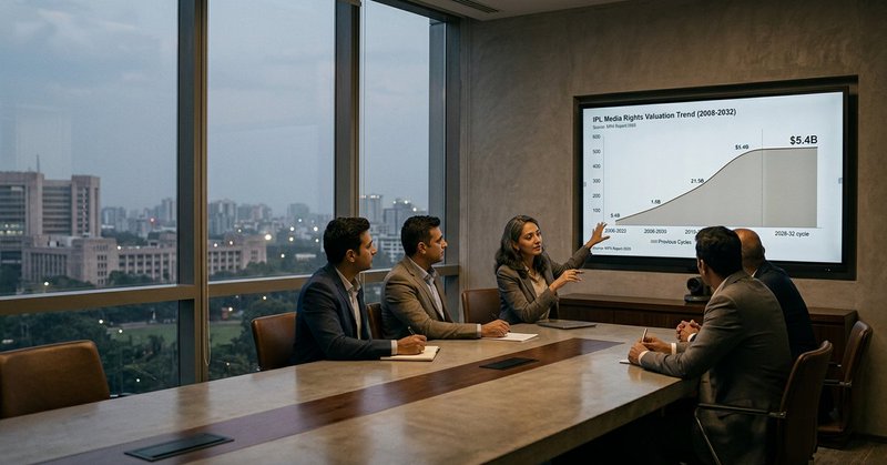 IPL Media Rights Expected to Hit $5.4B Ceiling