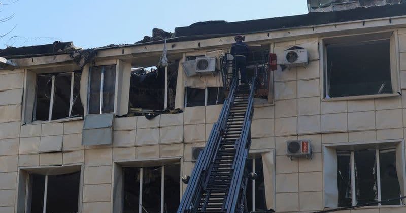 Featured image for Russian drones kill four in Ukraine, damage key infrastructure and maternity hospital