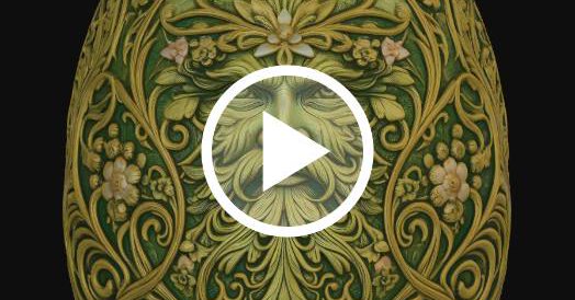 "Verdant Oracle Egg, #EasterEgg2026#" - Download free 3D models generated with Meshy AI by @Goblins_Allegedly