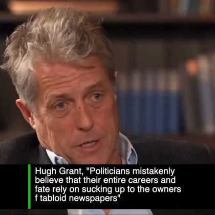 390K views · 13K reactions | “If you don’t have a reliable press, you’re in real trouble.” — Hugh Grant Another Starmer’s Labour Conference, another opportunity missed to address the mainstream media’s abuse of power and abdication of moral responsibility to serve the public interest. #TheHack #PressAbuse #Hackgate #HackedOff #PhoneHacking #PressReform #JusticeForVictims #MediaSilence #Leveson2Now...