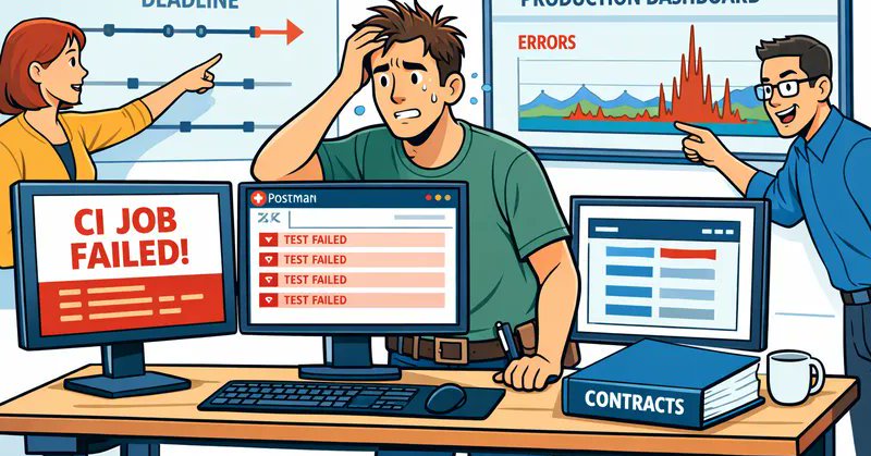 Illustration for Automating API QA: Postman Collections, Newman, and CI Pipelines