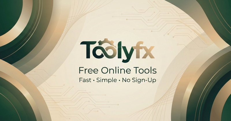 Toolyfx - Free Tools Platform