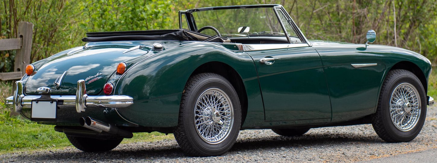 1966 Austin-Healey 3000 [BJ8] Mk III [phase 2] (05.1964-03.1968)
The BJ8 was officially built until 11.1967, but in 03.1968 the very last unit was made in Abingdon (UK) from leftover stocks.