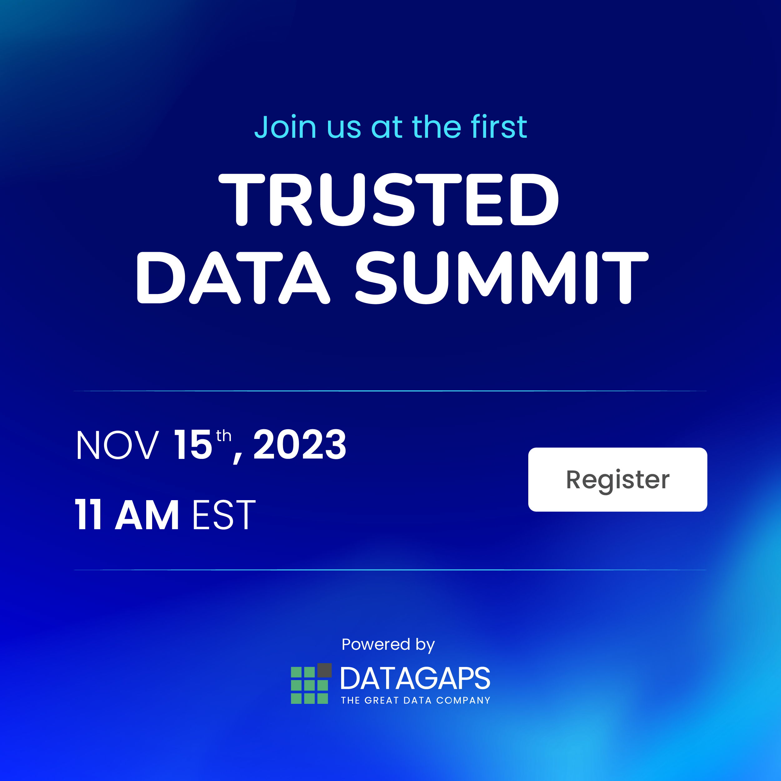 Trusted Data Summit 2023 