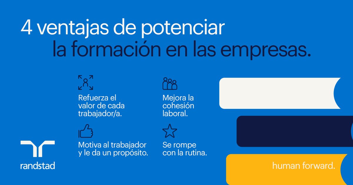 4 ventajas de potenciar la formación en las empresas:
-Refuerza el valor de cada trabajador
-Motiva al trabajador y le da un propósito.
-Mejora la cohesión laboral
-Se rompe con la rutina