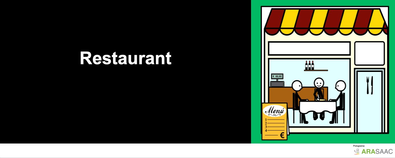 restaurant pictogramme Arasaac