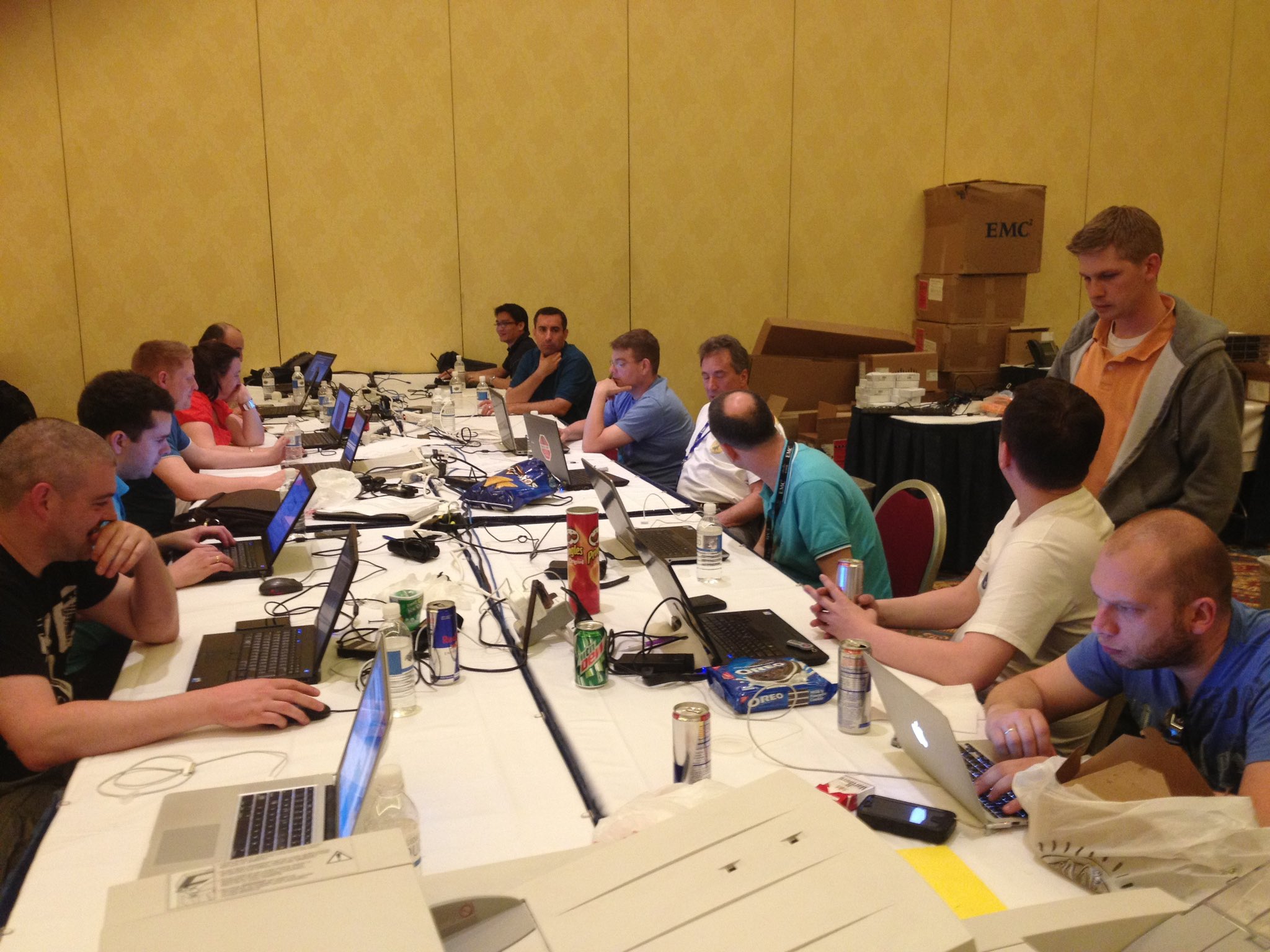 EMCvLab setup and testing EMCWorld 2013