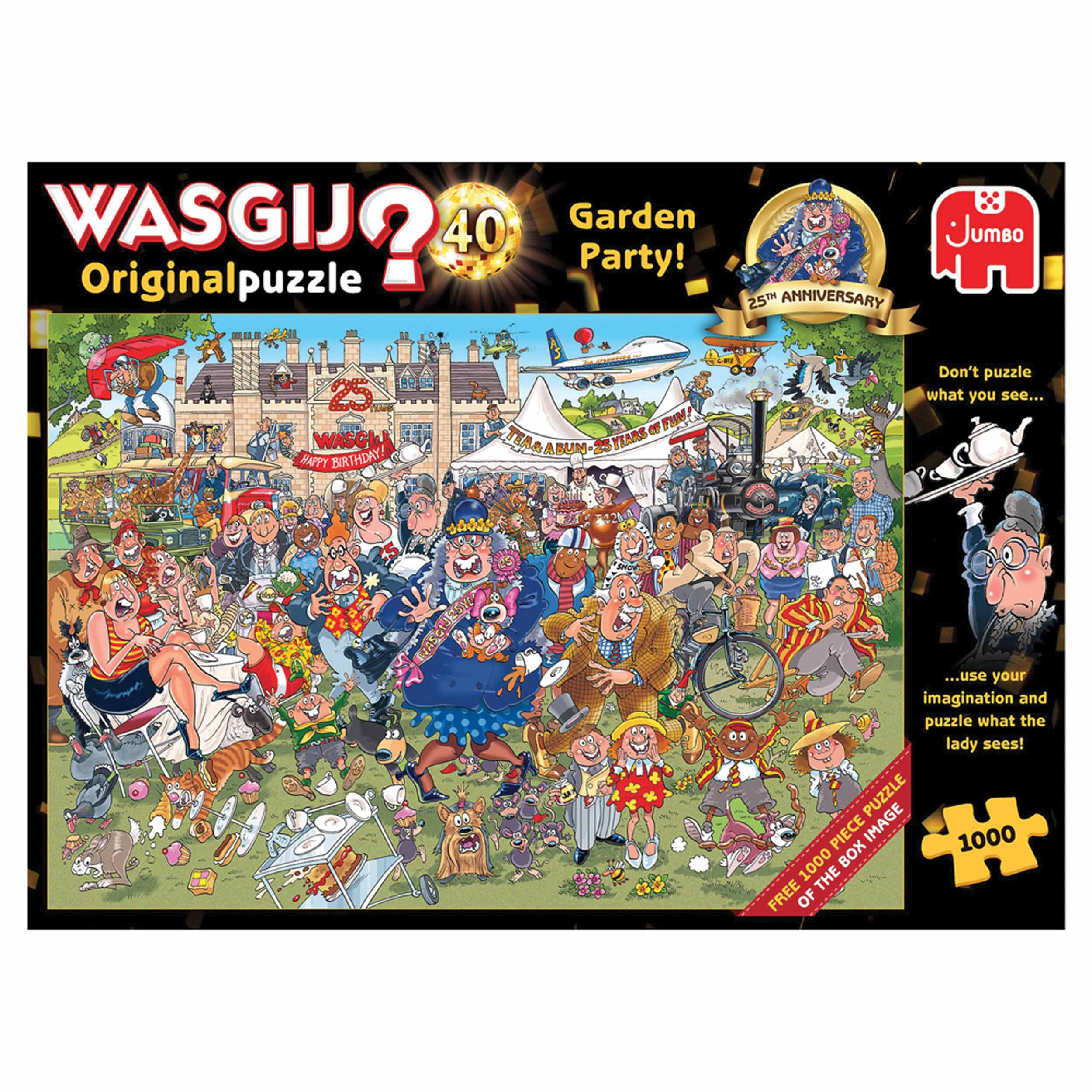 New Released Wasgij 1000 pieces Brand New Jigsaw Puzzles, In Stock at www.jigsawpuzz.co.uk
Original 40 - 25th Anniversary Garden Party
Mystery 23 - Pooch Parlour
Christmas 18 - Gingerbread Showstopper 
All Jigsaw Puzzles are only £13.99 each
#wasgij #jigsawpuzzle #jigsawpuzz