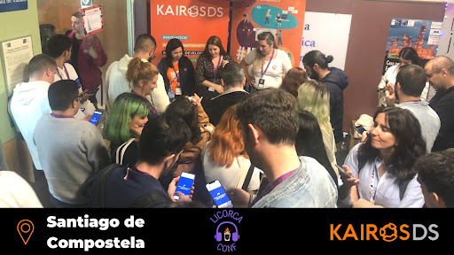 Fotografía de nuestro stand en #LicorcaConf22.