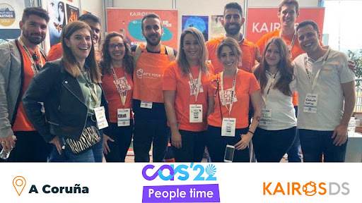 Fotografía de nuestros kairoseros y kairoseras en #CAS2022.