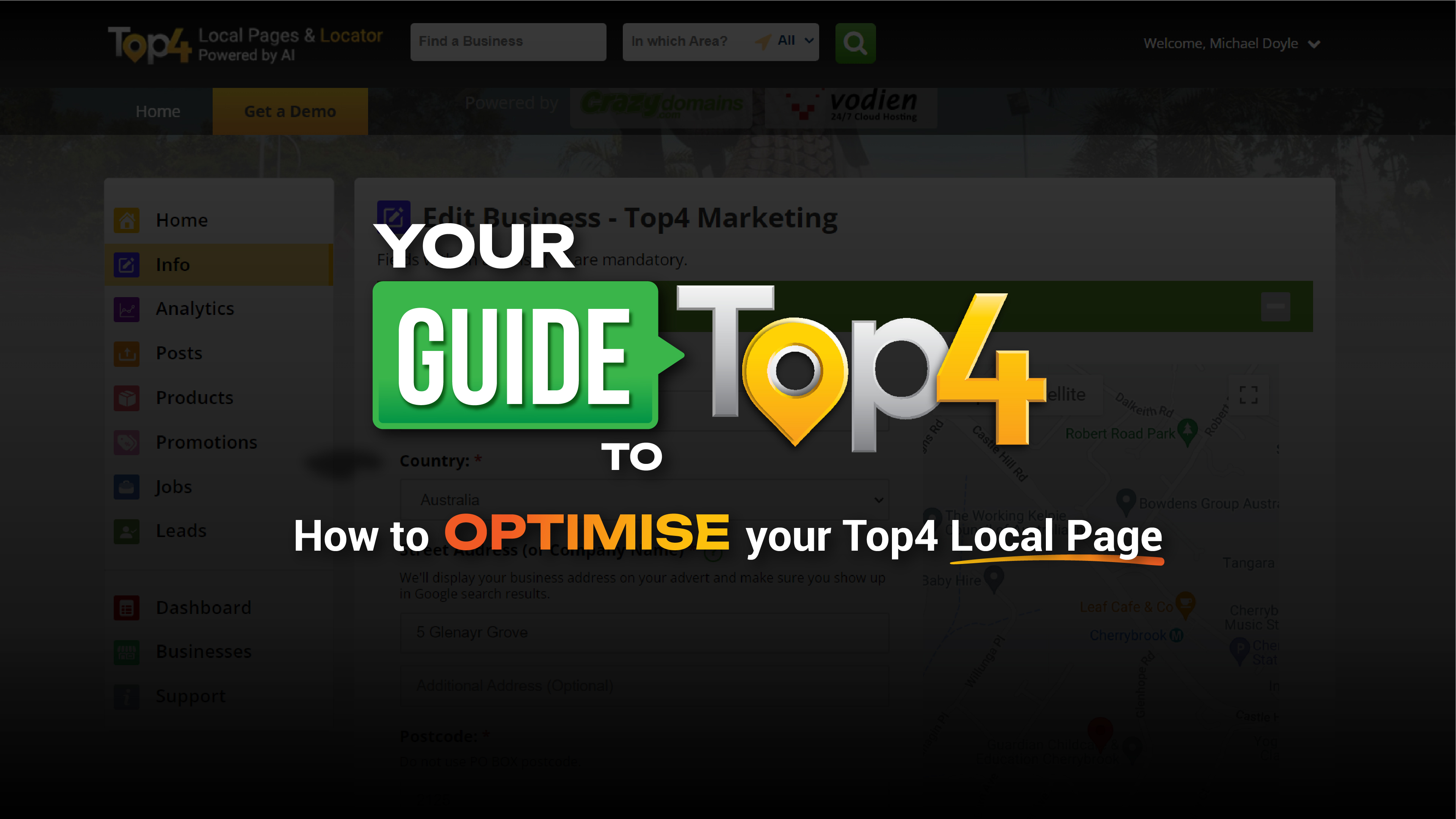 #keywords #localpage #optimising #optimise #engagement #localmarketing #localmarketingagency #seo #localseo #marketing #marketingplatform #firstpagegoogle #googlemarketingplatform #gmb #digitalmarketing #digitalmarketingagency #digitalmarketingservice #marketingconsultant #onlinemarketing #marketingonline #localbusiness #socialmediamarketing #smallbusiness #supportlocalbusiness #supportsmallbusiness #Top4 #Top4Marketing #crazydomains #vodien #newfolddigital