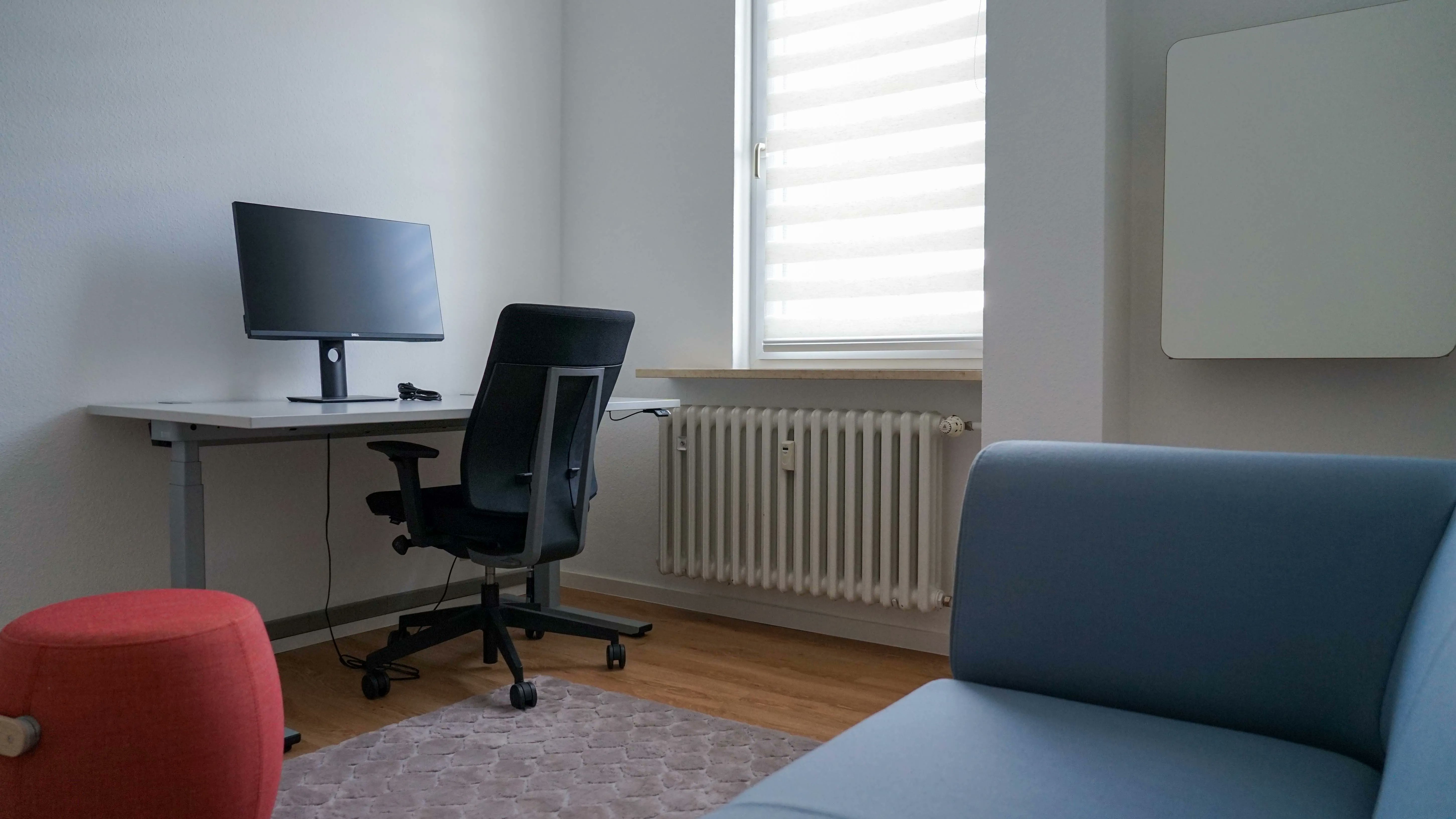 Picture of the new family room. Photo: Helmholtz Institute Würzburg / Luisa Macharowsky