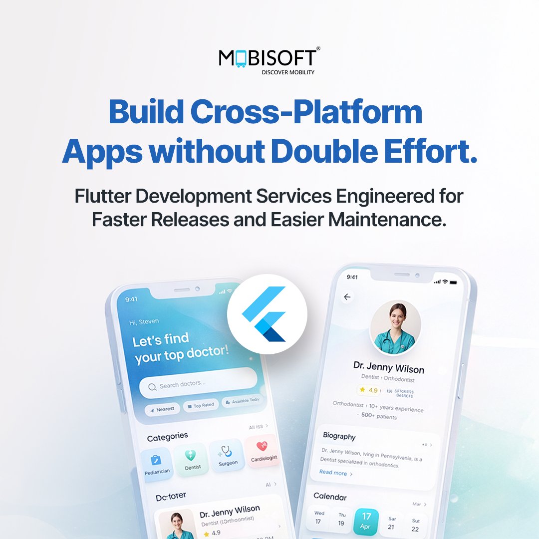 Cross platform Flutter app development for faster releases easier maintenance