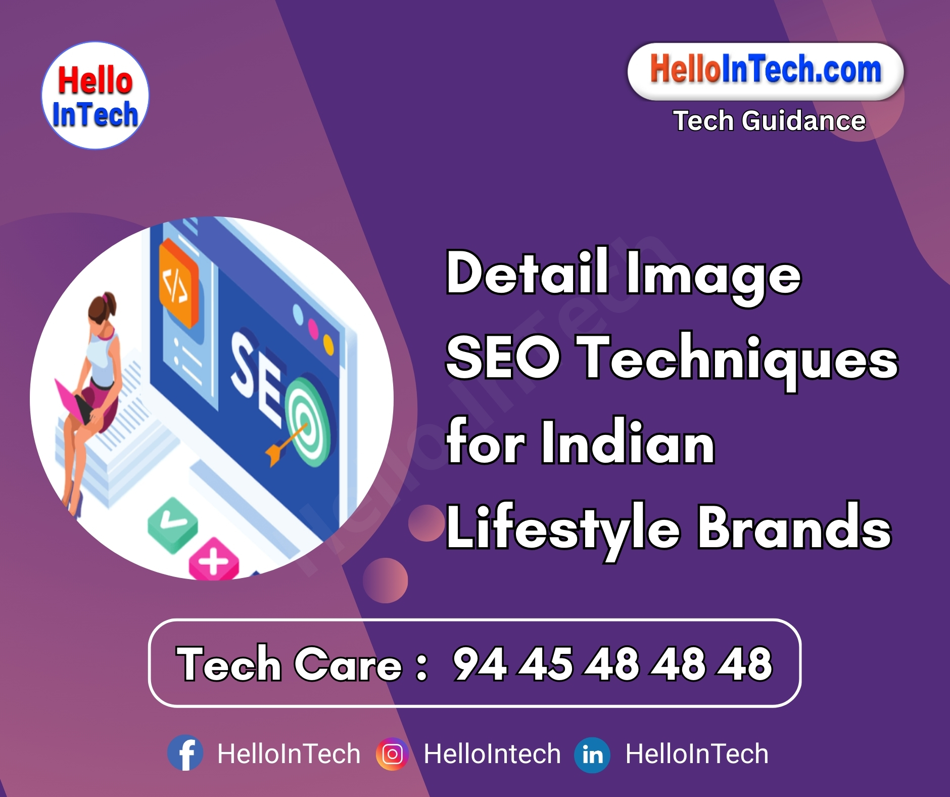 #imageSEO #lifestylebrandSEO #seoindia #indianfashionseo #visualoptimization #alttextindia #responsiveimages #ecommerceSEO #mobilefirstSEO #imagesitemap #structureddata #indianfashionmarket #fashionphotoseo #localSEOindia #productimageoptimization #visualsearchstrategy #indianweddingfashion #onpageseoindia #webpimages
𝐏𝐥𝐞𝐚𝐬𝐞 𝐅𝐨𝐥𝐥𝐨𝐰 & 𝐒𝐡𝐚𝐫𝐞 -𝗛𝗜𝗧 𝐓𝐨𝐮𝐫 𝐨𝐧 𝐒𝐨𝐜𝐢𝐚𝐥 𝐌𝐞𝐝𝐢𝐚 𝐏𝐚𝐠𝐞𝐬:
📞 𝗖𝗮𝗹𝗹 𝘂𝘀 𝘁𝗼𝗱𝗮𝘆: 94 45 48 48 48
🌐 𝗪𝗲𝗯𝘀𝗶𝘁𝗲: https://hellointech.com/i-news/
📧𝗘𝗺𝗮𝗶𝗹 𝗜𝗗: hellointech.com@gmail.com
👉 𝗙𝗮𝗰𝗲𝗯𝗼𝗼𝗸: https://www.facebook.com/HelloInTech/
👉 𝗜𝗻𝘀𝘁𝗮𝗴𝗿𝗮𝗺: www.instagram.com/Hello_intech
👉 𝗟𝗶𝗻𝗸𝗲𝗱𝗜𝗻: https://www.linkedin.com/in/hello-intech-19ba10220/
👉 𝗧𝘄𝗶𝘁𝘁𝗲𝗿/𝗫: https://x.com/HelloIntec13514
👉 𝗧𝗲𝗹𝗲𝗴𝗿𝗮𝗺: https://t.me/HelloInTech
👉 𝗪𝗵𝗮𝘁𝘀𝗔𝗽𝗽: https://wa.me/9445484848
👉 𝗪𝗖: https://whatsapp.com/channel/0029VbAfJCsEQIaoPeLZG62Z