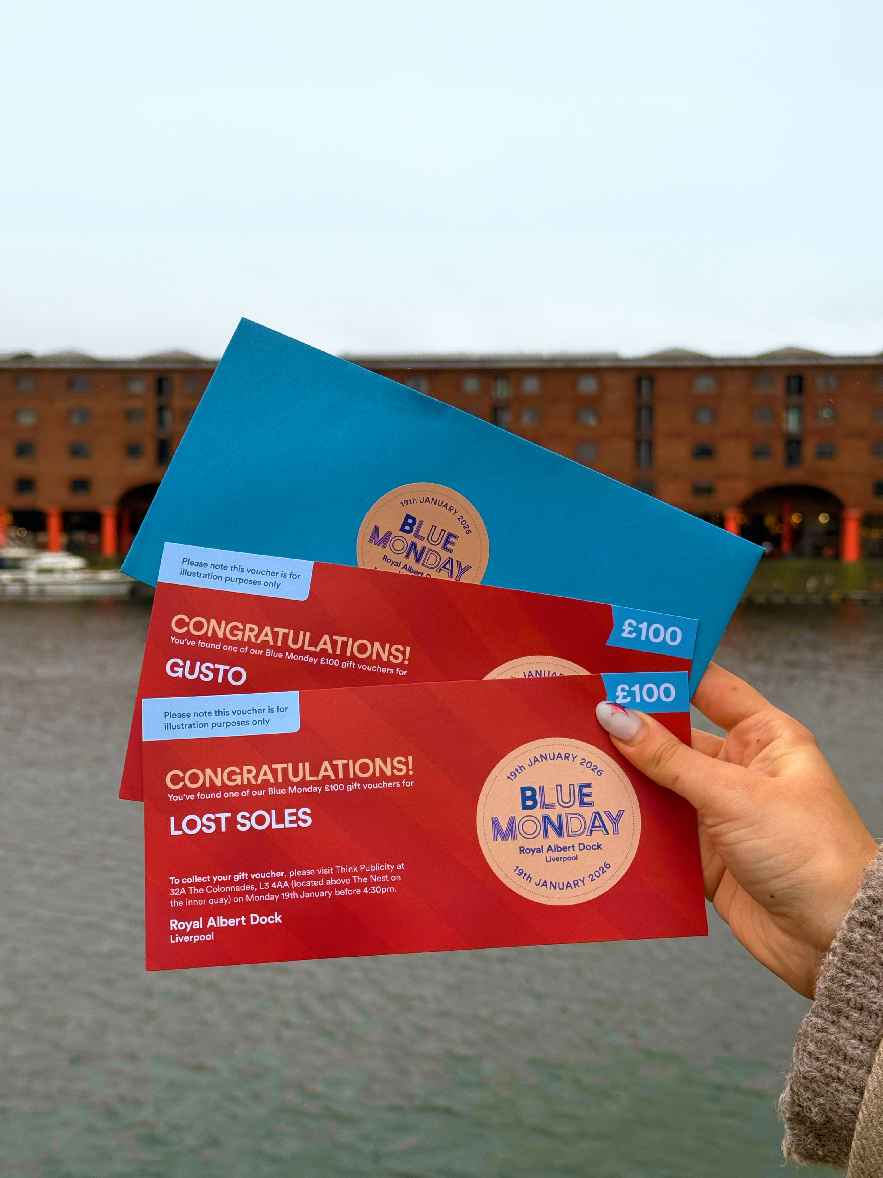The Royal Albert Dock Blue Monday Voucher Hunt - The Liverpudlian.