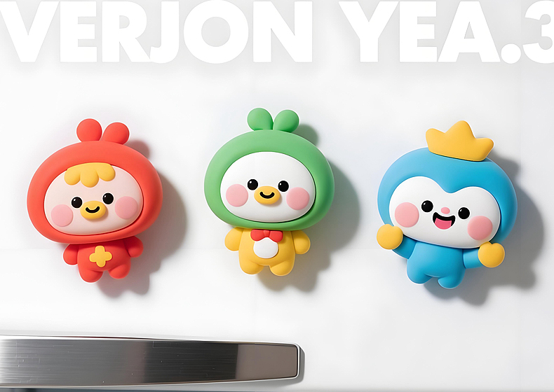 Silicone Fridge Magnets