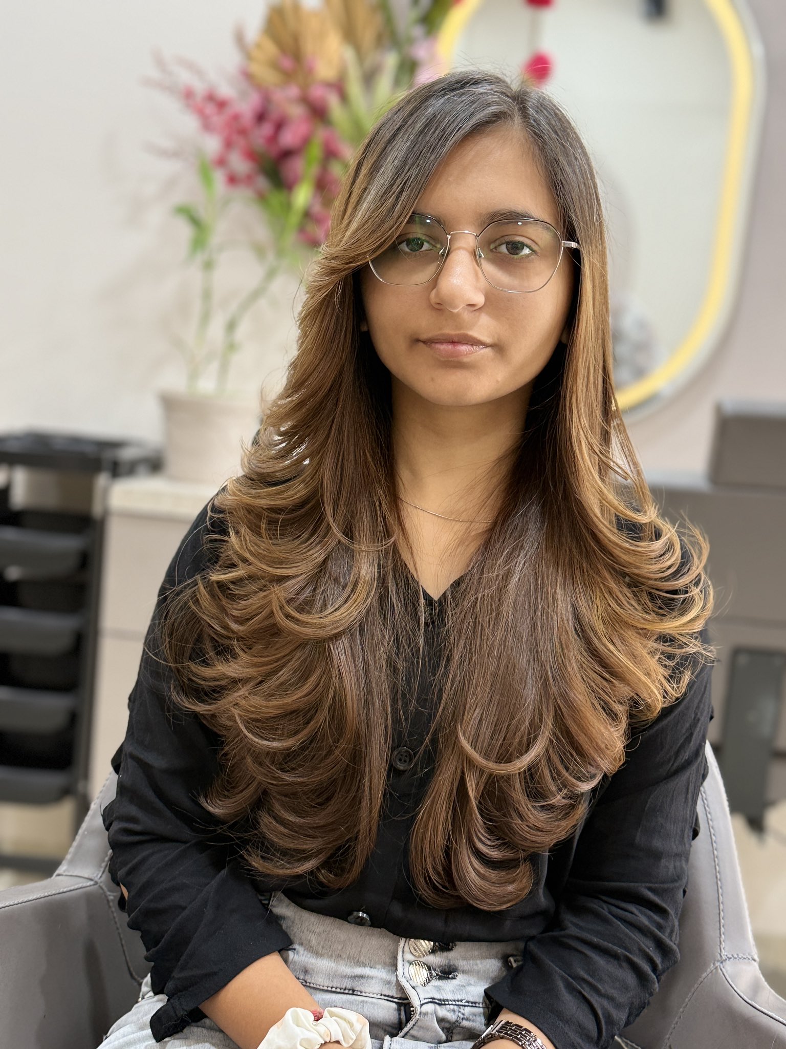 Best face framing haircut