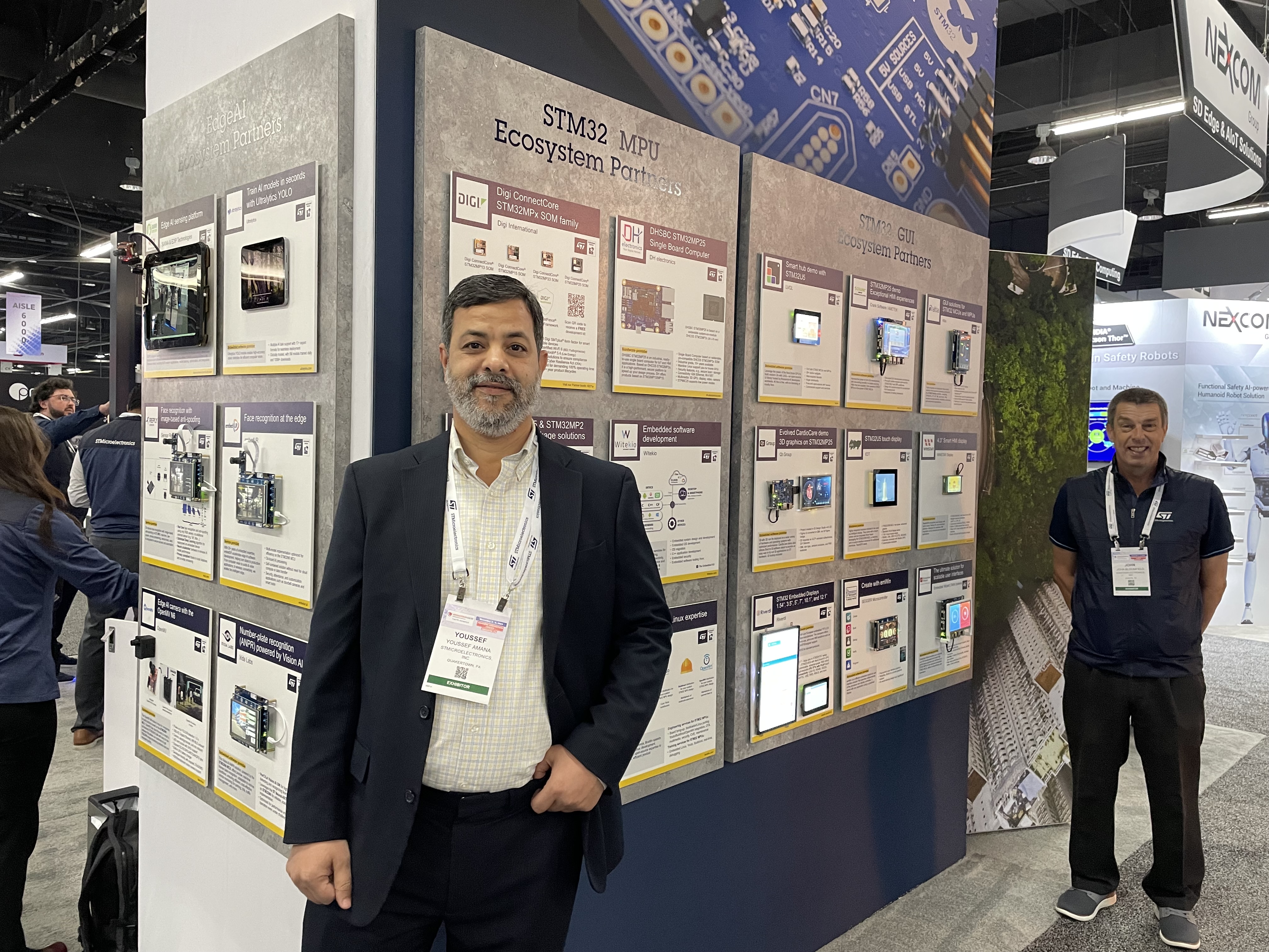 ST Authorized partners at #EmbeddedWorld North America