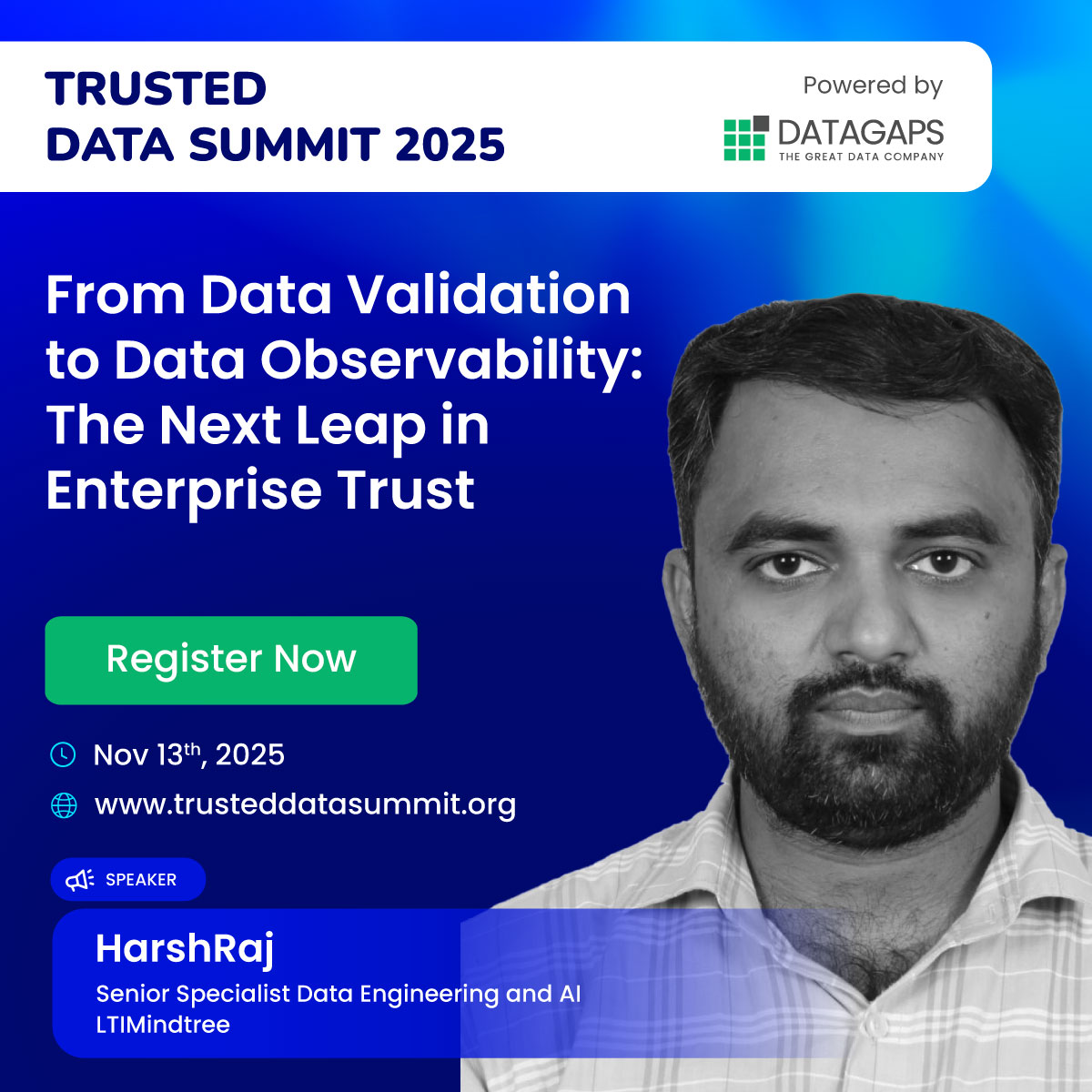 TDS 2025: http://www.trusteddatasummit.org