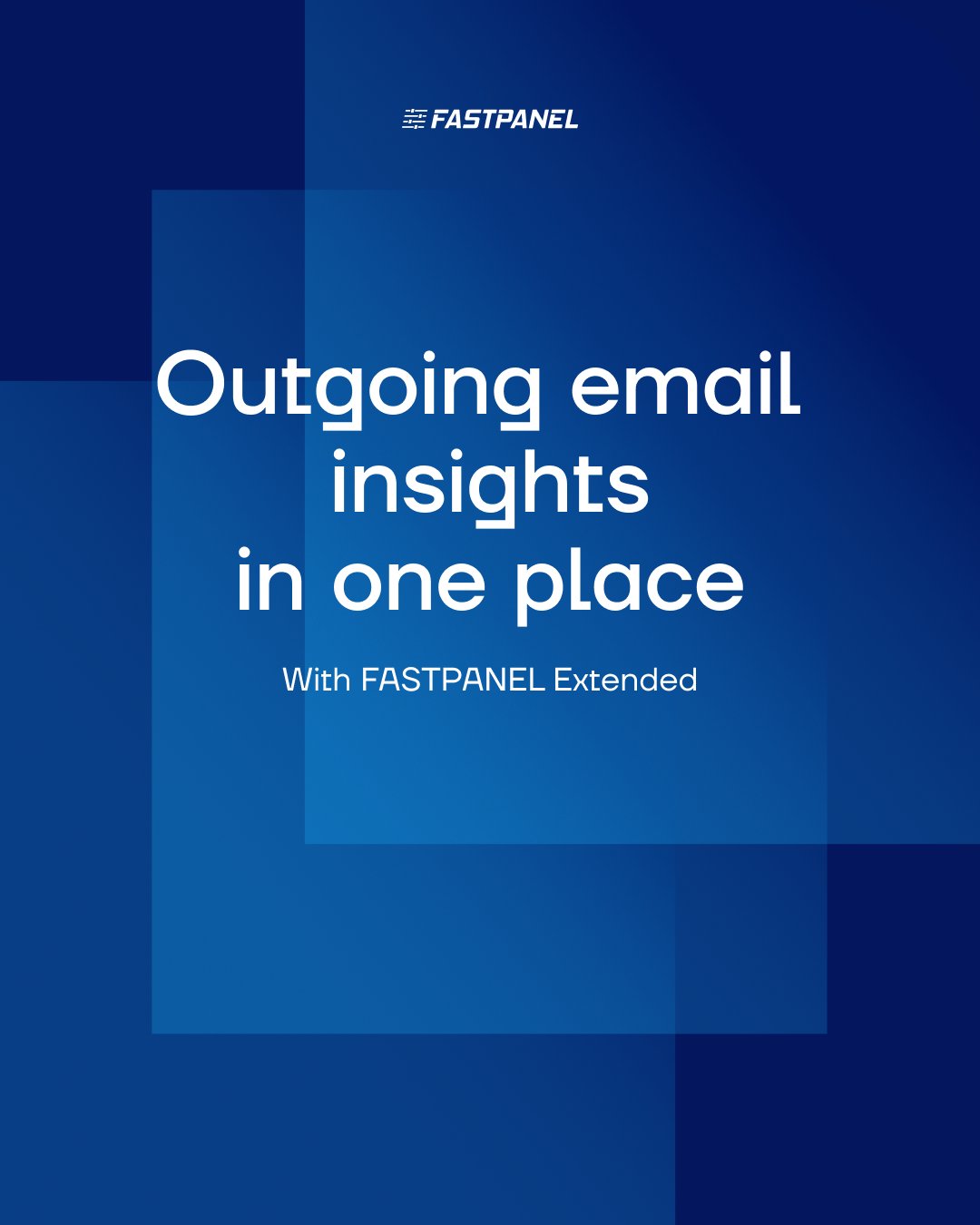 Track outgoing emails and troubleshoot delivery issues with FASTPANEL Mail Statistics.