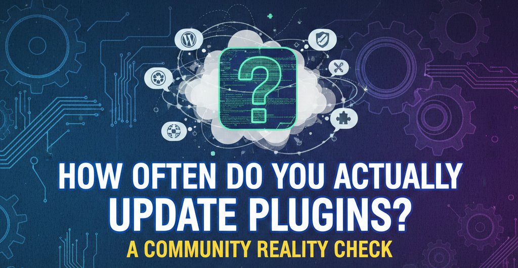 How Often Do You Actually Update Plugins? A Community Reality Check