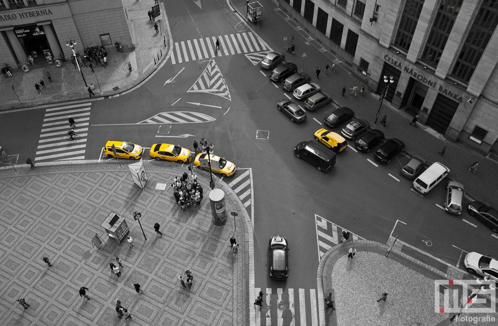 Het uitzicht vanaf Prasna-Brana