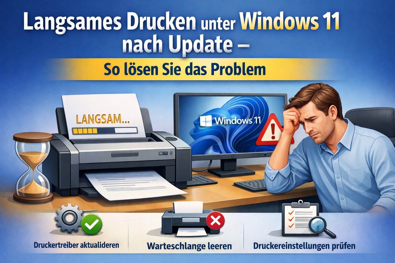Nach em werk Windows-11-Update ein Druckauftrag plötzlich always, der Drucker Drucker oder spultSeite-Eheft für Seite extrem langsam? Langsames Drucken unter Windows 11 ist häufig eines Problem – und Platz im Alltag schnell für Frust. Die gute Nachricht: In den wegentenzeigen Verlängerungen die missen klar Ursache eingrenzen und bedenklich bleibend.
In diesem Artikel teile ich praxisnahe Lösungen, die sich in der Tagesfolge PC-Fehler-be bewährte haben. Schritt für Schritt zeigen, wie Sie die Druckgeschwindigkeit unter Windows 11 wieder, normalisieren.

