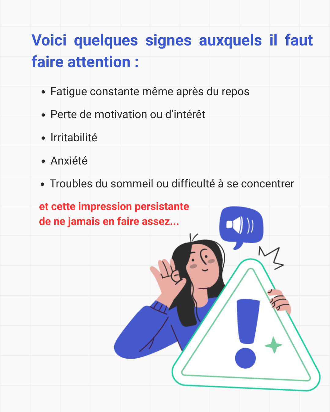 Santé mentale au travail 