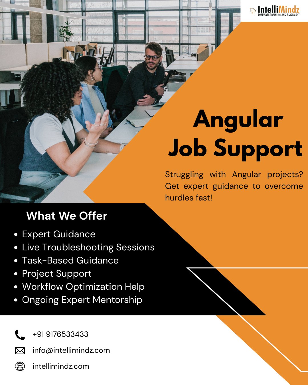 Build Dynamic Web Applications with Expert Angular Job Support