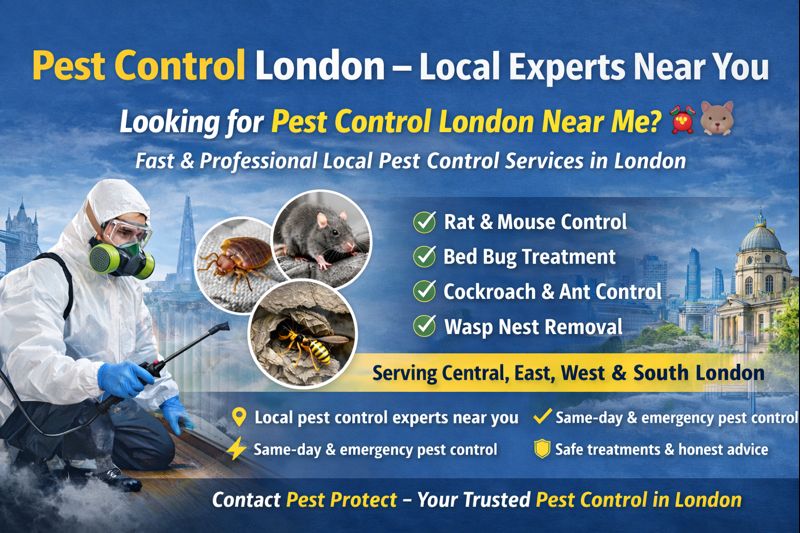 Pest Control London, Pest Control Near Me.