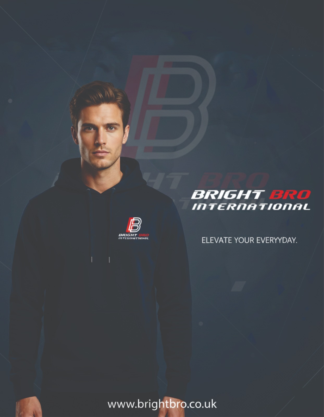 #brightbro
Garment Type:
Classic Pullover Hoodie.

Color: Deep Navy Blue (matched to your reference image).

Fabric Suggestion:
Heavyweight cotton-polyester blend (approx. 300–350 GSM) for a structured yet soft feel.

Fit:
Modern Tailored Fit—designed to look sharp on the shoulders while remaining comfortable through the torso.

Available at best Price.
Cell: +92 333 8604045
UK OFFICE :
4 Skipton Circus
Post Code : NG37DR
NOTTINGHAM. UK
Company Registration Number: 16278919
Calling & WhatsApp: +44 7932 859656
Email: info@brightbro.co.uk
Email: sales@brightbro.co.uk
anufacturer #clothingboutique #clothingmanufacturer