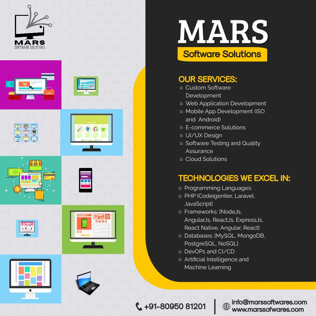 "Empower your business with cutting-edge software solutions! Our team of experts crafts tailored applications for seamless operations and enhanced efficiency. Elevate your tech game! 💻🚀 #SoftwareDevelopment #TechSolutions #Innovation"