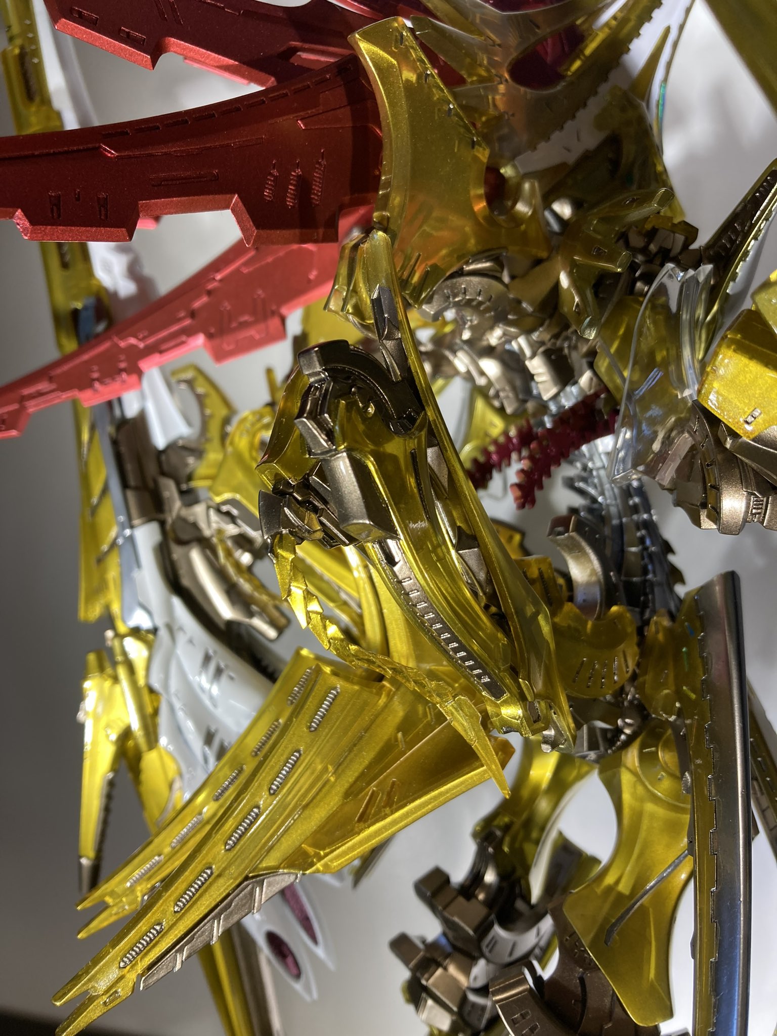 サイドクレーンの塗り分けが細かくて大変でした😣