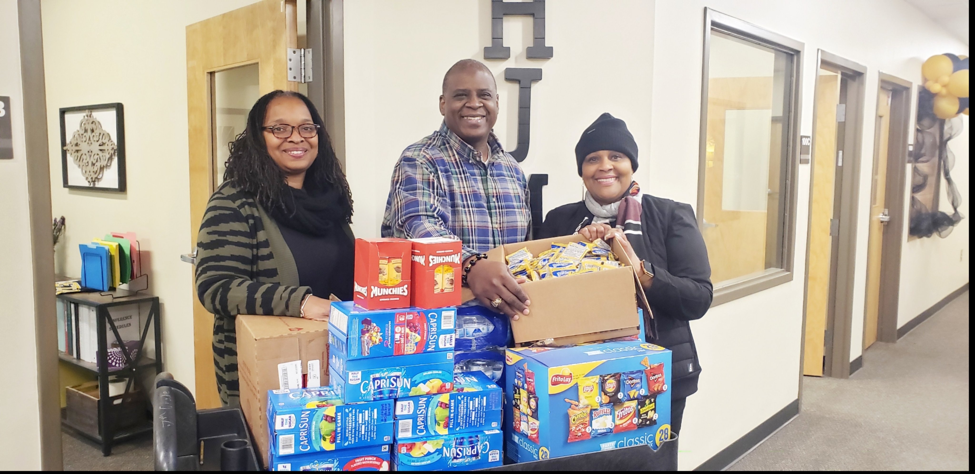 Herschel Jones Middle School (HJMS) hosted the Black History Academic Bowl for the 2nd year for the opening round at HJMS. 