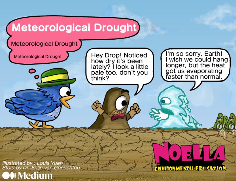 In the article below, Dr. Erlijn van Genuchten provides a comprehensive explanation of four distinct types of droughts. I had the privilege of contributing to her study by illustrating the concept of Meteorological Drought. Please refer to Dr. Erlijn's article for an in-depth understanding and insightful information on this subject matter.

Article for your reference.: https://lnkd.in/gS7u5CC9
