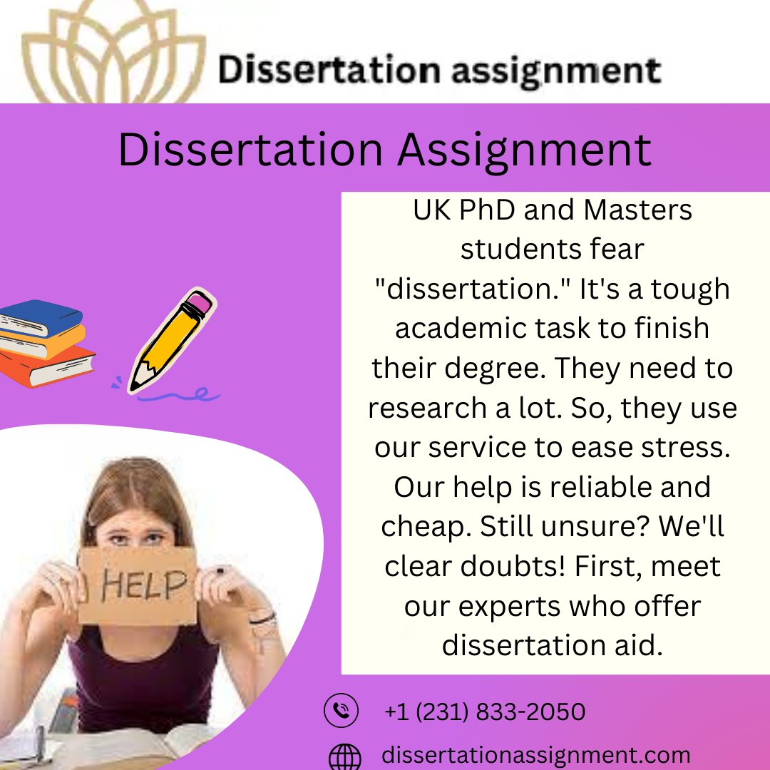 Dissertation Help in UK from London Based PhD Experts
Our team of skilled writers is dedicated to providing top-notch dissertation writing support, ensuring thorough completion of each dissertation chapter. Based in London, our experts promise to deliver plagiarism-free dissertations at affordable rates. Secure the finest assistance for undergraduate and master's level dissertations by making a payment today, and rest assured of receiving fully satisfactory papers within your set deadlines.

Get High-Quality Dissertation Help In The UK
Dissertationassignment.com stands out as the premier dissertation assistance provider in the UK. Master’s and Ph.D. candidates rely on our service for delivering top-tier, original work at reasonable prices.

Our adept team boasts extensive expertise in dissertation writing, ensuring impeccable outcomes when you entrust us with your dissertation project.
